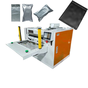 New Arrival High Productivity Automatic Bagging System with Labeling Function Poly Mailer Courier Auto Bagger Machine - Product Image 1