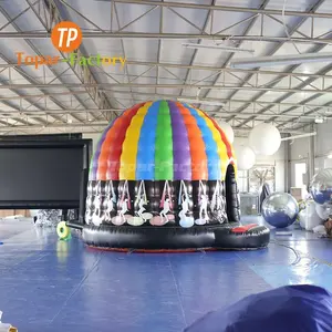 Gigante Inflável Kids Bouncy Castle Cúpula Inflável Disco Bouncing Castle Jumping Castle For Rental