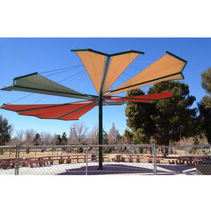 Toldo de Sombra HDPE, Triangular, para Camping, Protección Solar, Cubierta Exterior Impermeable, para Paisajes - Product Image 1