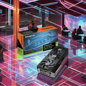 Tarjeta Gráfica RTX 5070 Ti de 8GB DDR, para Renderizado de IA en Escritorio, Diseño de Pantalla Independiente, Nuevo Ventilador, 256 Bits ATI - Product Image 3