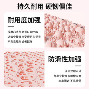 Tapis d'acupression Xtep extra large en matériau TPE, masseur pour les pieds, pour usage intérieur - Product Image 5