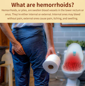 Meilleure qualité d'extrait de plantes d'origine herbes pommade anti-hémorroïdaire hémorroïdes internes externes Piles baume crème anti-hémorroïde - Product Image 4