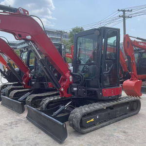 Miniexcavadora Usada YANMAR ViO60-6B de 6 Toneladas con Giro Cero y Orugas Hidráulicas - Product Image 4