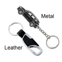 מזכרות מתכת עור 3d מתנה מותג מותאם אישית לוגו רכב keychain/רכב מפתח שרשרת עם לוגו/רכב מפתח מחזיק