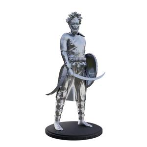 Nouvelle figurine d'<span class=keywords><strong>action</strong></span> en PVC 3D personnalisée OEM, écologique, en vinyle, style dessin animé, miniature, de collection, version Q, jouet en plastique, statue d'art de designer - Product Image 3