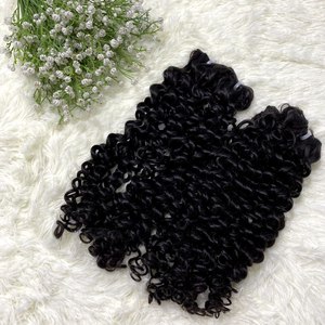 Nouveauté, extensions de cheveux cuticule vierges non traitées de style naturel, cheveux de trame à double tirage - Product Image 3