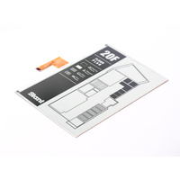 Pas cher 11.6 pouces epaper table carte écran tactile présentoirs étiquette de prix grande couleur flexible e encre e papier affichage
