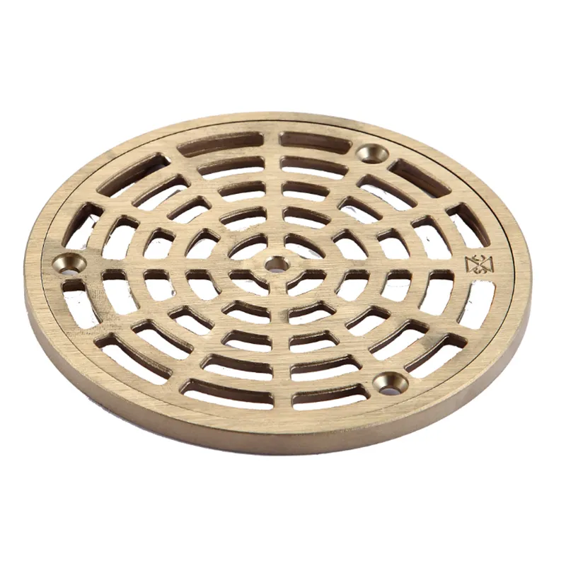 Kaida Nickel Bronze Clean Out Strainer Brass Floor and Roof Drains