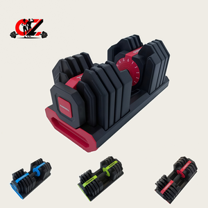 Factory High Quality Free Weights Home and Gym Body Building Custom logo 2.5-24kg 25 kg 36 kg Adjustable Weights <b>Dumbbell</b> Sets - Product Image 1