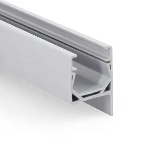 Perfil de janela de PVC para moldura de porta de vinil Perfil de moldura de porta WPC pode ser personalizado