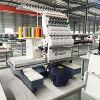 Dahao A15 PRO Máquina de bordado de una sola cabeza para uso doméstico Logotipo de costura en monograma Sombreros Camisas Nueva condición Componente de motor central