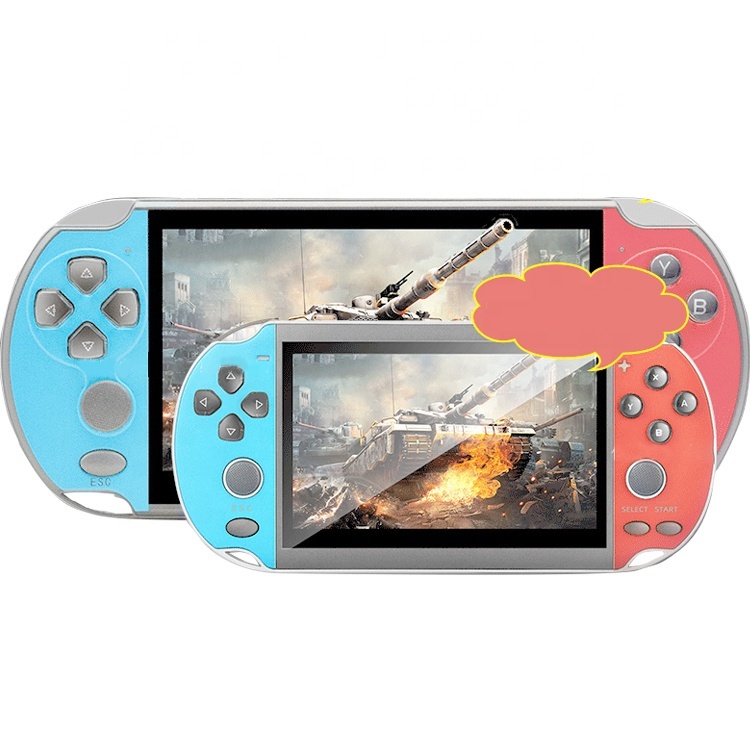 X7 PLUS Portable Intégré Réel 8G Mémoire Vidéo Portable + jeu + console