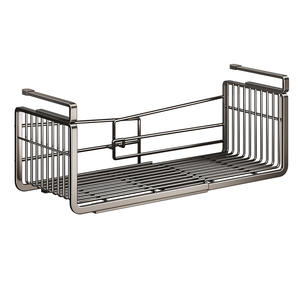 Support de rangement suspendu extensible pour armoire de cuisine, sous étagère, 34-54 cm, organisateur mural polyvalent à crochets - Product Image 4