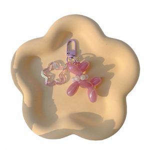 Creative Cartoon Mobile Phone Bag Charms Car Pendant 3D Pearl Puppy Dog Keychain Cartoon <b>Key</b> Ring Cute Balloon Dog <b>Key</b> <b>Chains</b> - Product Image 5