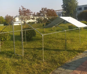 Vente en gros Cadre galvanisé Portable Grillage Poule <span class=keywords><strong>Cage</strong></span> Maison Extérieure Poulailler Mobile Grande <span class=keywords><strong>Cage</strong></span> Lapin pour Volaille - Product Image 2