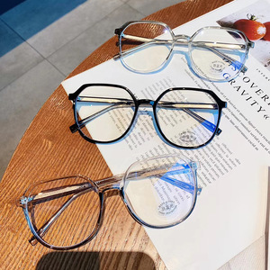 Lunettes anti-lumière bleue Qianai TR90, monture intégrale, design irrégulier, lunettes de lecture unisexes, montures T4-30065 - Product Image 5