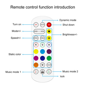 BT की अगुवाई वाली स्ट्रिप लाइट कंट्रोलर DC5-24V आरजीबी स्पा पिक्सेल ड्रीम मैजिक रंग संगीत डिमर - Product Image 6