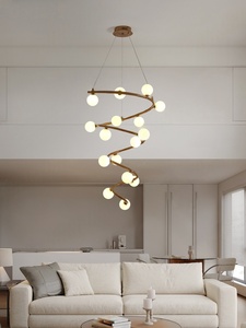 Wabi-sabi twig Chandelier-vaulted Loft chiếu sáng cho khách sạn/Sống twig ánh sáng mặt dây chuyền tối giản twig đèn chùm - Product Image 2