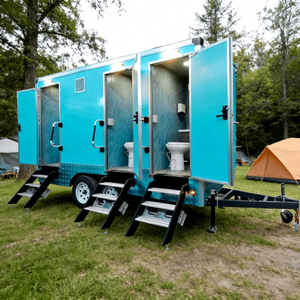 รถห้องน้ำเคลื่อนที่หรูหรา เป็นมิตรกับสิ่งแวดล้อม ทนทาน เหมาะสำหรับงานวีไอพี อพาร์ตเมนต์ อาคารสำนักงาน - Product Image 1