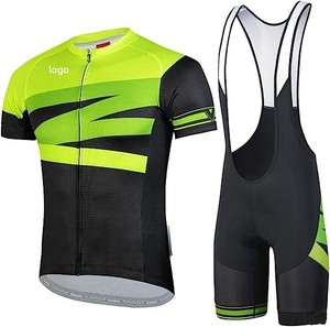 Elegante jersey <span class=keywords><strong>de</strong></span> ciclismo y pantalones cortos con pechera, conjunto <span class=keywords><strong>de</strong></span> uniforme, <span class=keywords><strong>ropa</strong></span> <span class=keywords><strong>de</strong></span> bicicleta <span class=keywords><strong>de</strong></span> secado rápido Mtb, <span class=keywords><strong>ropa</strong></span> <span class=keywords><strong>de</strong></span> <span class=keywords><strong>montaña</strong></span> acolchada para hombres - Product Image 3