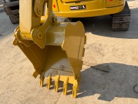 Excavatrice Caterpillar 306E2 d'occasion, 6 tonnes, moteur d'origine C2.4, faible nombre d'heures de travail, pompe à roulements, mini-pelle compacte