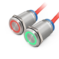 Metal Waterproof Reset and Latching Touch Button
