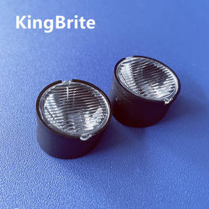 Lente LED Asimétrica de 20 mm, 10x45 Grados, para Iluminación de Carteleras, Lente PMMA para Chip LED 3535 XPE - Product Image 3