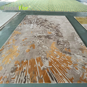 <span class=keywords><strong>Tapis</strong></span> en laine sculptés et touffetés à la main, motif floral moderne, petits <span class=keywords><strong>tapis</strong></span> à motifs floraux, <span class=keywords><strong>tapis</strong></span> de chambre à coucher, grands <span class=keywords><strong>tapis</strong></span> ronds, salon - Product Image 3