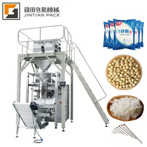 1kg-10kg CE Đa Chức Năng hoàn toàn tự động máy đóng gói với Multi-Đầu weighers cho gạo và hạt giống và đường