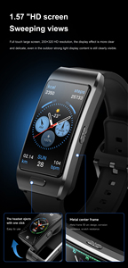 Z15นาฬิกาข้อมืออัจฉริยะ <span class=keywords><strong>MAX</strong></span> <span class=keywords><strong>2</strong></span> 1, หูฟังแบบถอดออกได้หน้าจอ1.57นิ้ว AMOLED กันน้ำออกกำลังกายวัดอัตราการเต้นของหัวใจรับสาย - Product Image 4