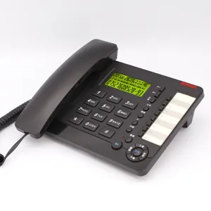批发高品质办公商务座机有线电话带来电显示