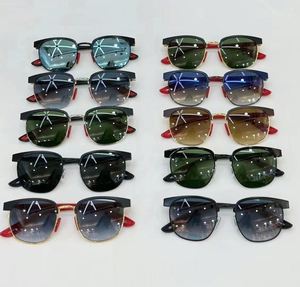 Gafas de Sol de Diseño con Marco Redondo de Alta Calidad, Marcas de Gafas de Sol Retro de Metal de Lujo, Gafas de Sol Polarizadas para Hombre y Mujer - Product Image 3