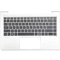 Clavier français neuf avec repose-poignets pour ordinateur portable Elitebook 640 645 G8 G9 G10 Noir et blanc Garantie de 12 mois