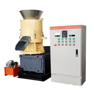 Small Scale Model 250-550 Sawdust Straw Fuel Wood Pellet Mill Machine Wood Pellet Press Machine