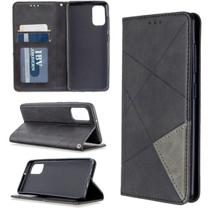 Custodia a Portafoglio in PU per <span class=keywords><strong>Samsung</strong></span> S26 S25 Ultra A57, con Cuciture Geometriche, Blocco Colore, Slot per Carte, Funzione Kickstand e Protezione Antiurto - Product Image 3