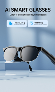 Lunettes intelligentes avec écouteurs sans fil, traduction vocale <span class=keywords><strong>automatique</strong></span> prenant en charge 156 langues, <span class=keywords><strong>traducteur</strong></span> IA, étanches IPX4 5.4 - Product Image 3