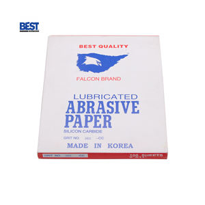 Papier abrasif de polissage rectangle <span class=keywords><strong>multifonction</strong></span> Papier de sable pour le travail du métal et du bois Papier de ponçage - Product Image 2