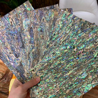 Feuille de nacre flexible en nacre de paua d'abalone de Nouvelle-Zélande