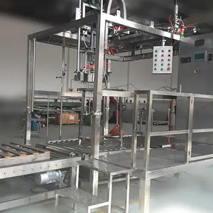 Aseptic bag filling system, aseptic filler (filling machine), bag in drum