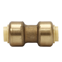Raccord de tuyau en laiton raccord rapide raccords en cuivre Push Fit plomberie raccords en laiton Push Fit pour tuyau d'eau Pex