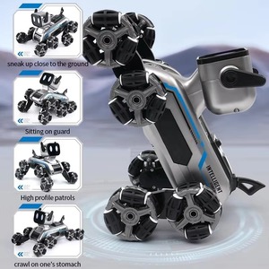 YT 8 roues cascadeur Ai Smart <span class=keywords><strong>Machine</strong></span> <span class=keywords><strong>Robot</strong></span> chien jouet montre contrôle Intelligent Ai Robots cascadeur chien huit roues pour enfants jouet - Product Image 3