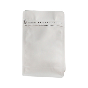 Bolsas de Café de Aluminio con Cierre Ziplock, Base Plana y Válvula Unidireccional, Impresión de Alta Calidad, para Empacar Granos Tostados - Product Image 5