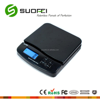 Báscula Postal Digital SF550 de 30 kg con Conversión a 6 Unidades y Pantalla LCD Grande, Fácil de Usar, Cambio Rápido