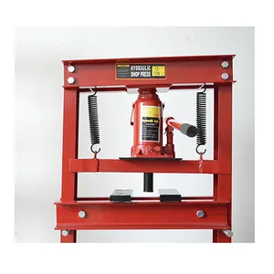 Convenient Hydraulic 12 Ton Adjustable Shop Press For Workshop