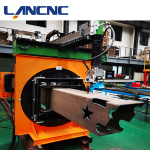 Cnc 300/400/500/600Mm Đường Kính Vòng Vuông Hình Chữ Nhật Góc H Chùm Ống Thép Carbon Ống 6000W Sợi Máy Cắt Laser - Product Image 1