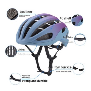 Nouveau casque de vélo ultra-léger pour adultes, pour le VTT et le vélo de route, avec coque en PC + doublure EPS - Product Image 3