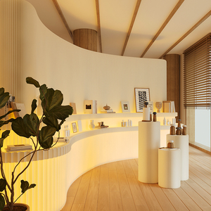 NUEVO Acordeón Papel Kraft Panal Cartón Plegable Pared de partición portátil para el hogar Feria Evento Exposición - Product Image 4