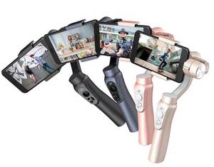 Smooth-estabilizador <span class=keywords><strong>Q4</strong></span> cardán <span class=keywords><strong>zhiyun</strong></span> de tres ejes para teléfono móvil, transmisión en vivo al aire libre, estabilizador de cámara de movimiento - Product Image 6