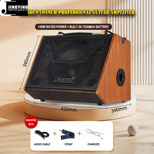 Amplificateur de guitare professionnel Jingying en bois de 10/8/6,5 pouces, 100W/80W/55W, vente en gros d'usine, pièces et accessoires pour <span class=keywords><strong>instruments</strong></span> à cordes - Product Image 6