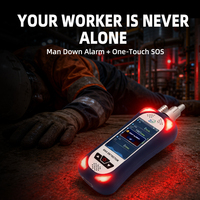 Détecteur de gaz portable avec pompe intégrée, analyseur multi-gaz 6 en 1, CH4 O2 CO H2S, IP65, anti-explosion, rechargeable